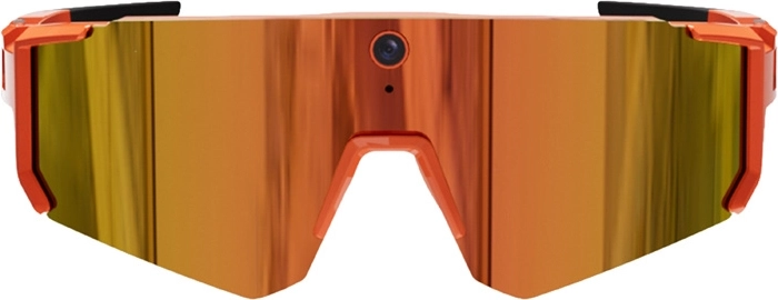 Športové inteligentné okuliare s kamerou Colmi V06 AI oranžové