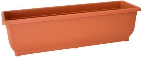 Samozavlažovací truhlík AQUA GLORIA 60 cm bez misky, terakota