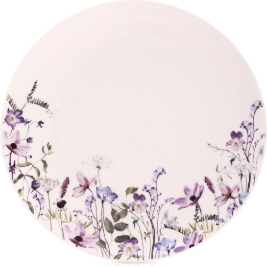 Porcelánový plytký jedálenský tanier Louka 24 cm