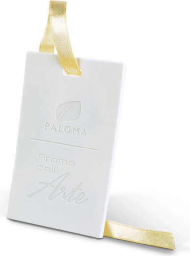 Závesný osviežovač vzduchu do auta Paloma Aroma Del' Arte Luce Bianca