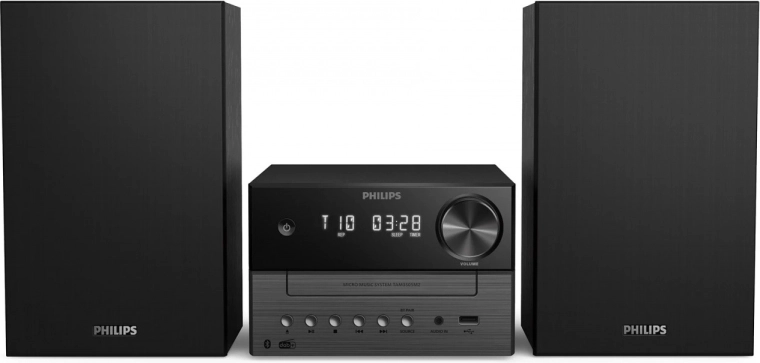 philips mikrosystém tam3505m2 kompaktné stereo s dab+, cd, bluetooth 5.4 a usb