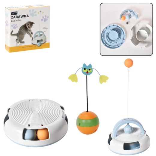 Interaktívna hračka pre mačky 20 × 40 cm