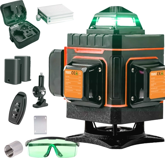 Krížový laser RENEW FORCE LL47P 4D so samoniveláciou
