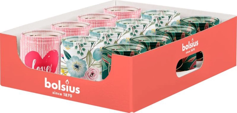 Vonná sviečka v skle – mix 3 vôní