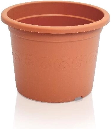 Plastový kvetináč Plastica 34 cm terakota
