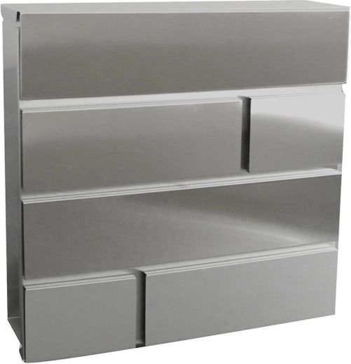 Poštová schránka BRICKS z nehrdzavejúcej ocele 370 × 370 × 105 mm