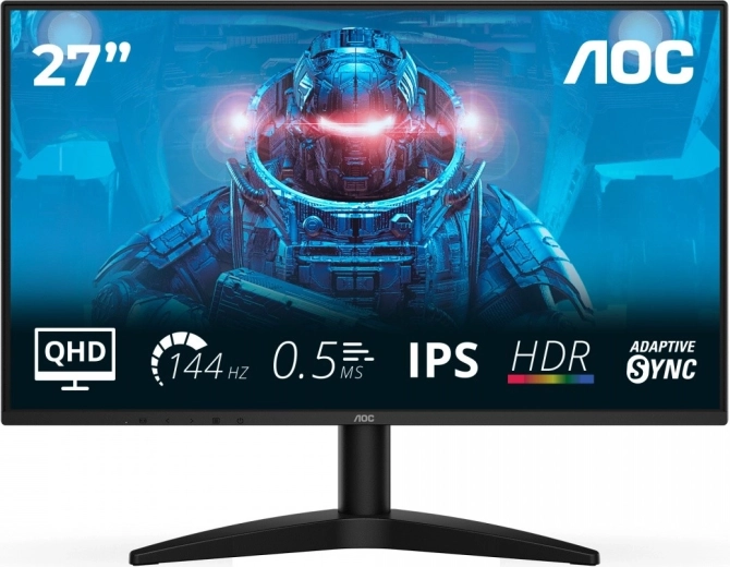 Monitor 27" IPS 144 Hz s HDMI a DisplayPort