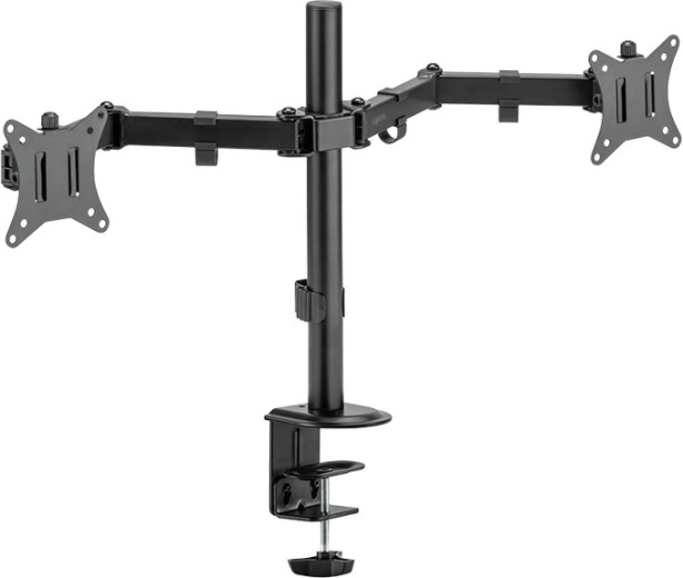 Držiak na 2 monitory 17–32" s nosnosťou 2×9 kg