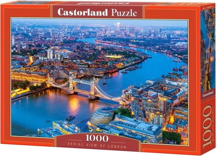 Letecký pohľad na Londýn – puzzle 1000 dielikov CASTORLAND