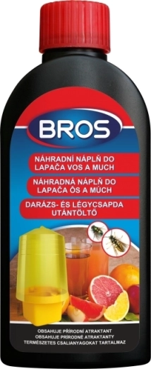 BROS náhradná náplň do lapača ôs, sršňov a múch 200 ml
