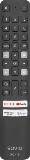 Univerzálny náhradný diaľkový ovládač pre televízory TCL Smart TV RC-15