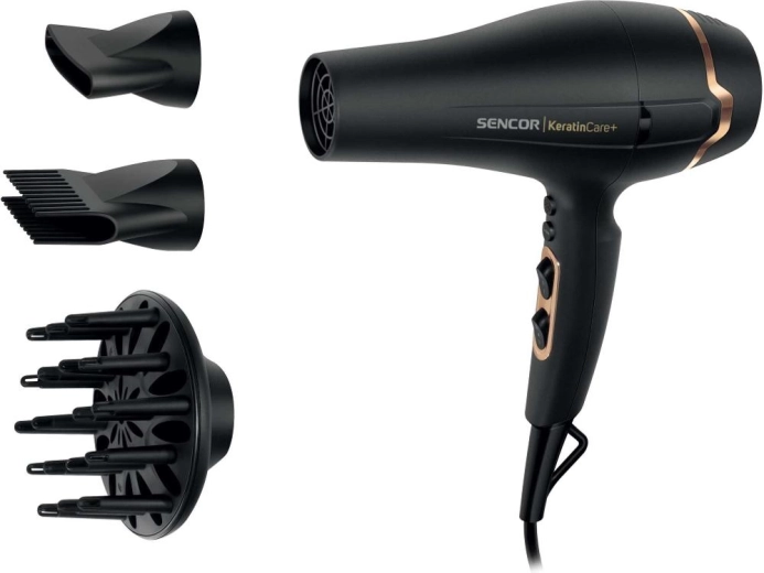 Sencor KeratinCare+ sušič vlasov SHD 8275BK