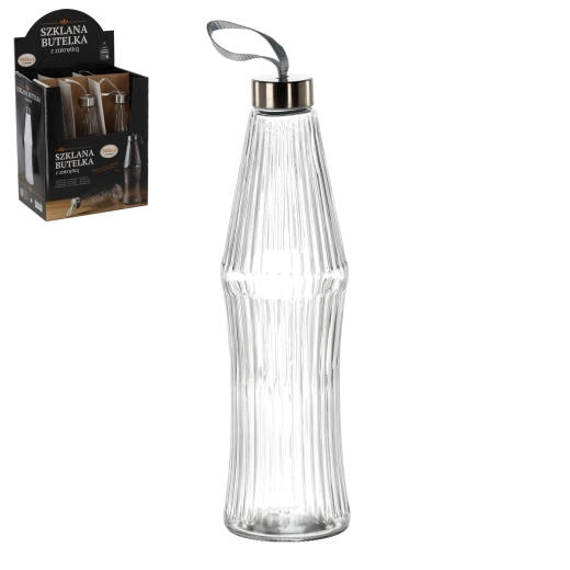 Fľaša 900 ml so skrutkovacím uzáverom - 6 ks