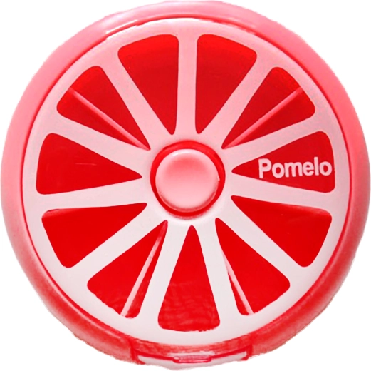 Kruhový dávkovač liekov s motívom pomela 9 × 2,5 cm