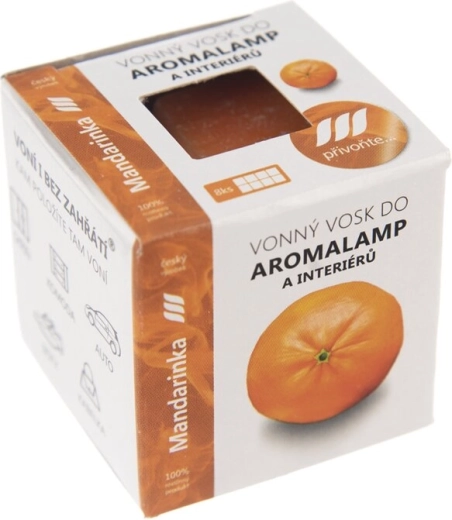 Vonný vosk do aromalampy mandarínka 8 ks 30 g