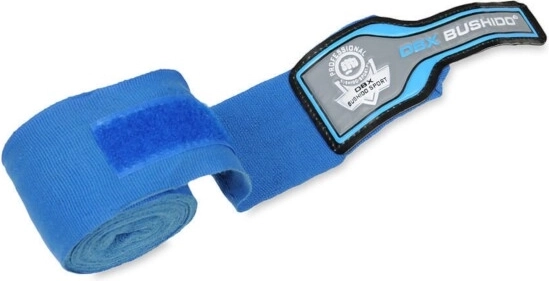 Boxerské bandáže DBX BUSHIDO Pro – modré 4 m