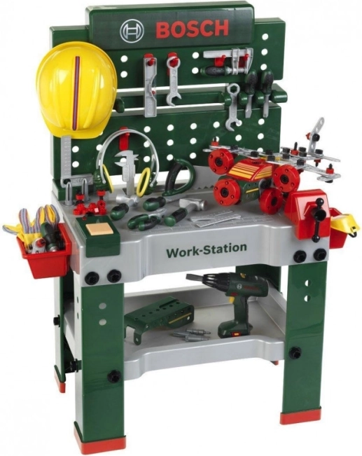 Detský pracovný ponk BOSCH so 150 dielmi