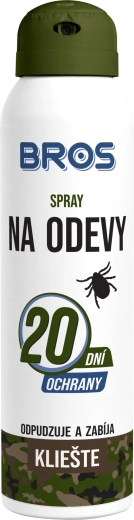 Bros sprej na odevy proti kliešťom 90 ml