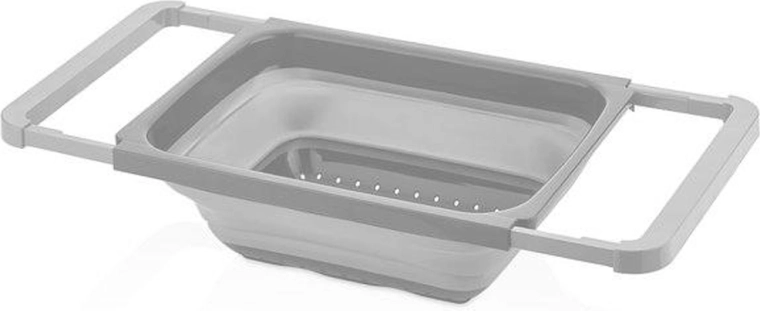 Kitchisimo nastaviteľný cedník do drezu 39–55 × 26,5 cm