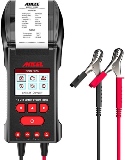 Tester batérií s tlačiarňou Ancel BST600