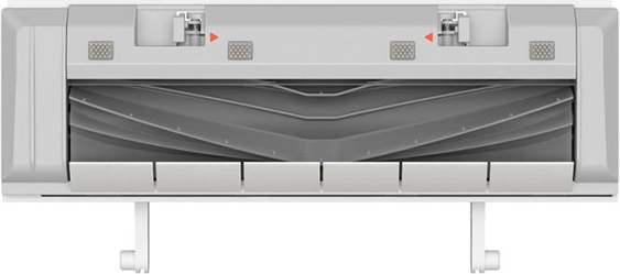 Kryt kefy pre vysávač Dreame D10s/D10 Plus gen2 sivý