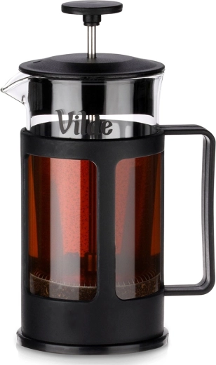 Sklenený french press na kávu a čaj 350 ml