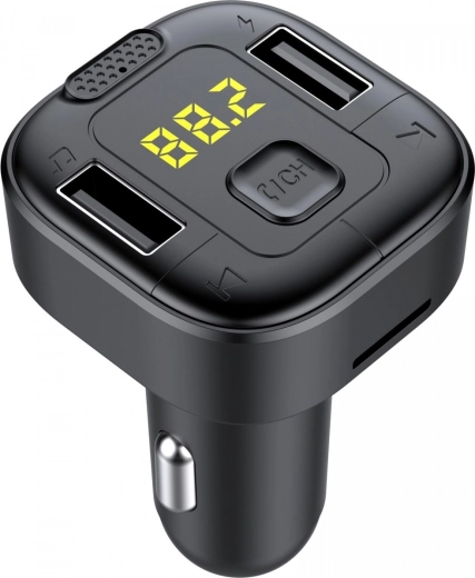SWM 2000 FM transmiter do auta s Bluetooth, USB a micro SD