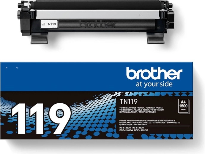 Toner Brother TN-119 Pro HL-1230 / DCP-1630, čierny, 15 000 strán