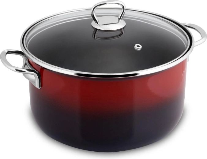 Lamart smaltovaný kastról s pokrievkou 22 cm
