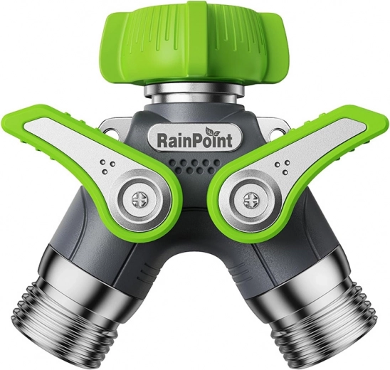 Dvojitý rozdeľovač záhradnej hadice RainPoint