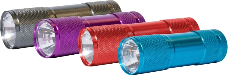 Vreckové svietidlo ENERGIZER Eveready Metal 3×AAA, mix farieb