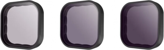 Sada ND filtrov 8/16/32 TELESIN pre GOPRO HERO 9/10/11/12 a HERO 11/12 MINI