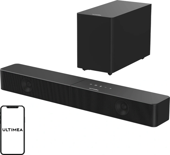 Soundbar Ultimea Poseidon R3T 2.1 s bezdrôtovým subwooferom 240 W