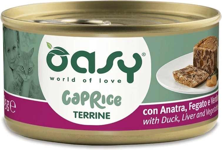 Oasy Caprice terina s kačicou a zeleninou 85 g