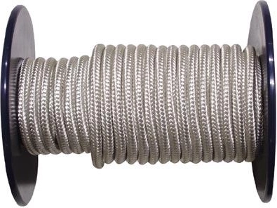 Polyamidové lano s jadrom 10 mm, biele, 100 m