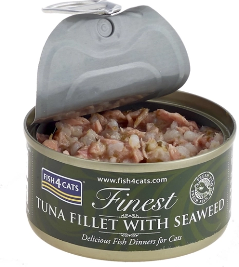 Konzerva pre mačky tuniak s morskými riasami 70 g