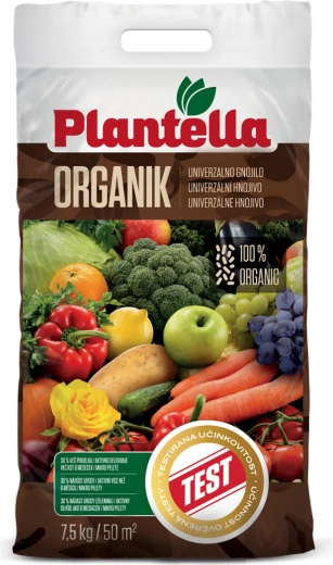Organické hnojivo BioPlantella Organik 7,5 kg