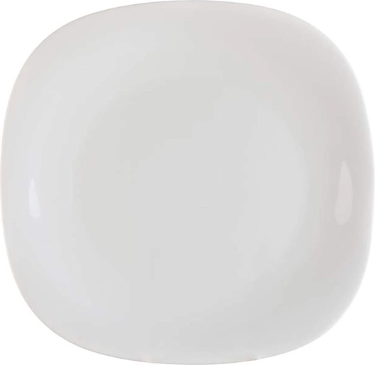 Dezertný tanier Parma 20 × 20 cm sklo biely