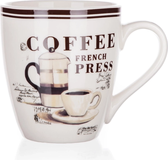 Keramický hrnček na espresso 240 ml biely