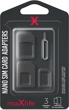 Maxlife sada adaptérov pre Nano SIM