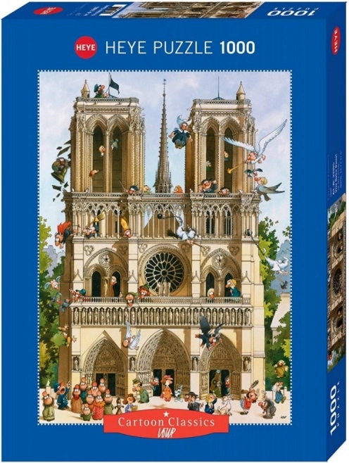 Puzzle 1000 dielikov – Viva Notre Dame (HEYE, Loup)