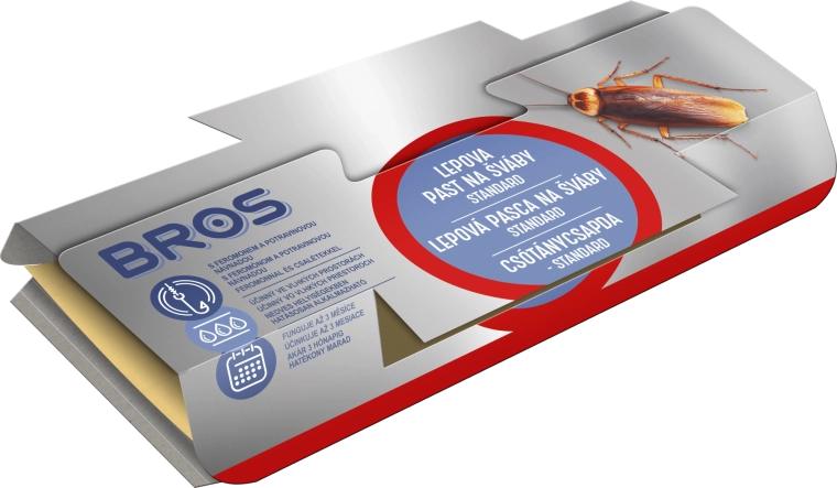 Bros lepiaca pasca na šváby Standard 1 ks