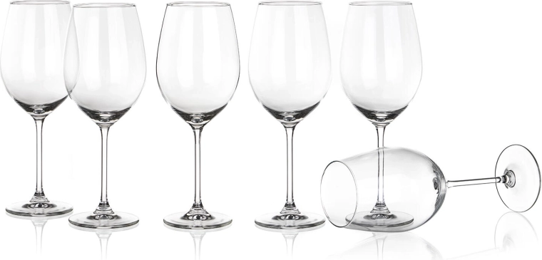 Poháre na červené víno 540 ml ROYAL LEERDAM Dining, sada 6 ks