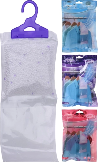Pohlcovač vlhkosti s háčikom 210 g – mix 3 vôní