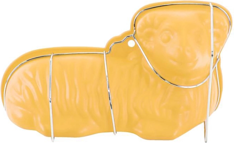 Silikónová forma na baránka s kovovým stojanom 32 × 16 × 9 cm