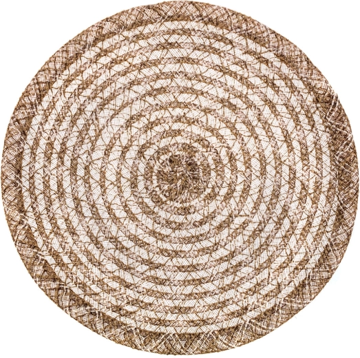 Okrúhle jutové prestieranie LINEN 38 cm