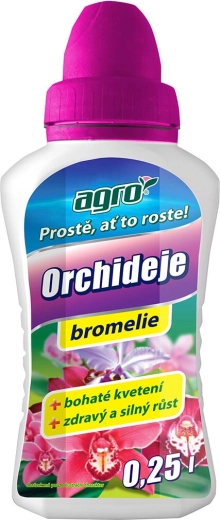 Kapalné hnojivo pre orchidey AGRO 0,25 l