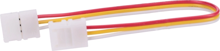 Solight flexibilný prepájací konektor pre 8 mm LED pásy, 3-pinový, 10 cm