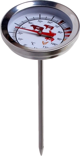 Teplomer na mäso Kitchisimo z nehrdzavejúcej ocele