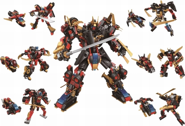 Strážcovia hviezdneho jadra Qman - Stavebnica 6v1